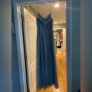 David’s Bridal Bridesmaid Dress - Dusty Blue